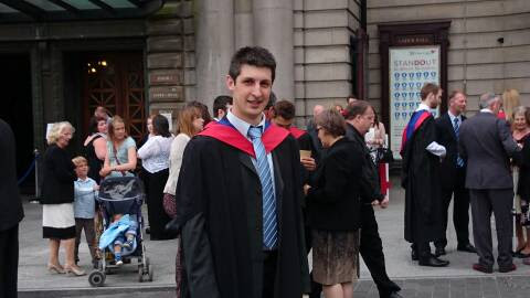 Picture of my MSCi graduation ceremony